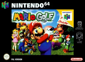 Mario Golf (Europe) box cover front